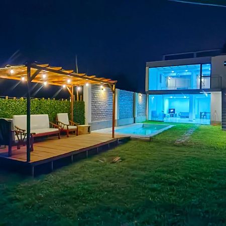 Вилла Casa De Playa Con Piscina Анкон Экстерьер фото