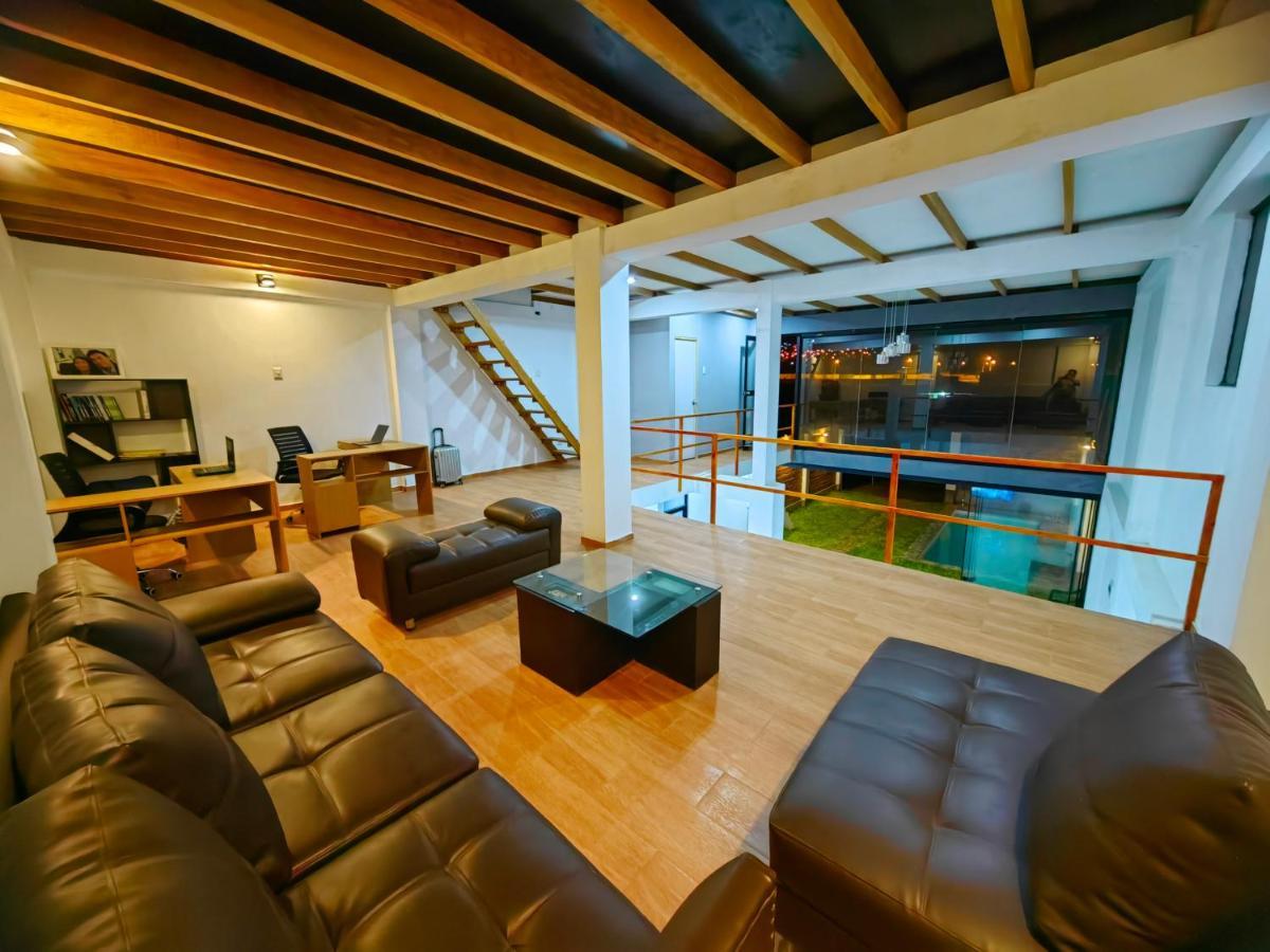 Вилла Casa De Playa Con Piscina Анкон Экстерьер фото